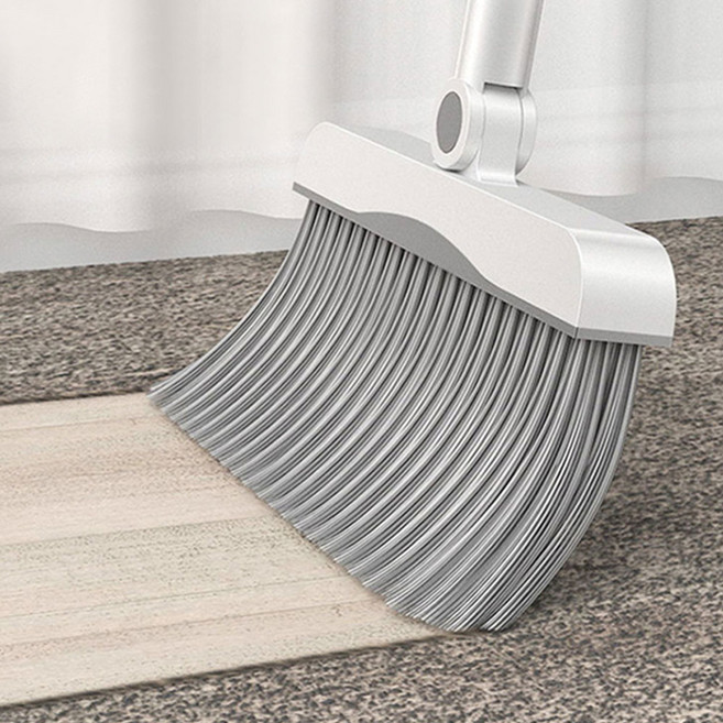 모에파 고급형 빗자루 쓰레받기 세트 틈새수납, 화이트, 1개, 화이트