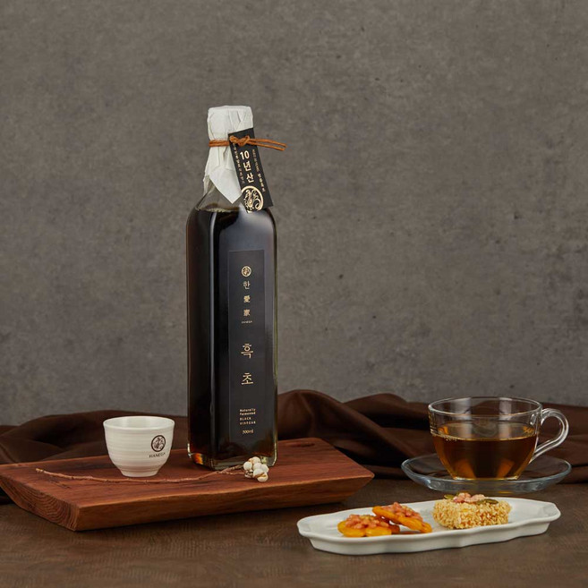 한애가 흑초 천연발효식초 10년산 (500ml), 1개, 500ml