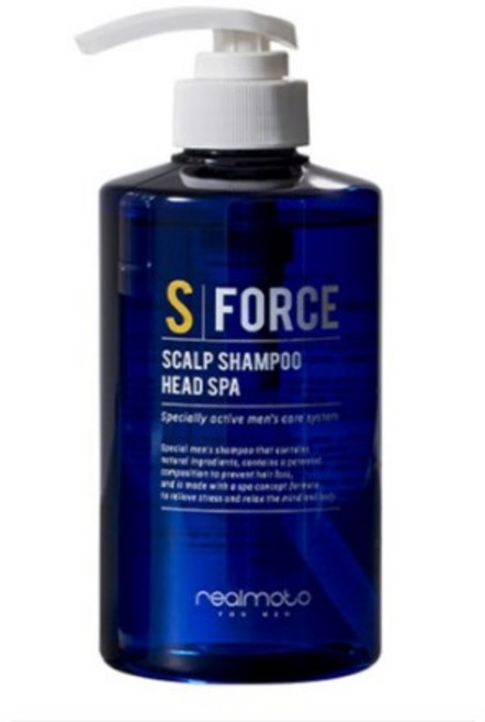 리얼모토 포맨 S포스 스칼프 샴푸 500ml, 2개
