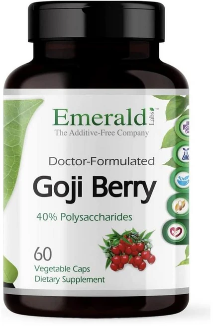 에메랄드랩 고지 베리 구기자 추출물 캡슐 Emerald Labs Goji Berry, 1개 - 쿠팡