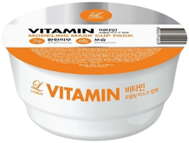 린제이 비타민 컵 모델링팩 28g, 1개입, 3개