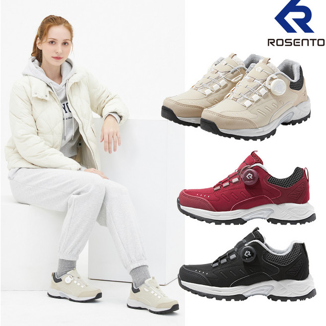 [로젠토] 여성 윈터 다이얼 트레킹화 RT2403W