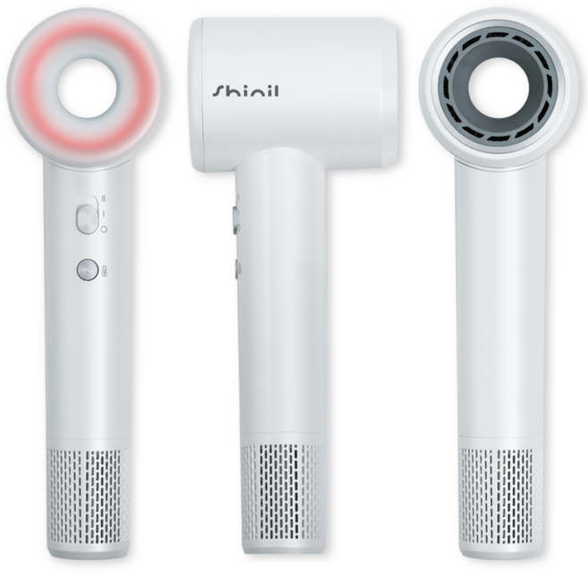 신일 BLDC LED 헤어 드라이어 저소음 음이온 드라이기, 화이트
