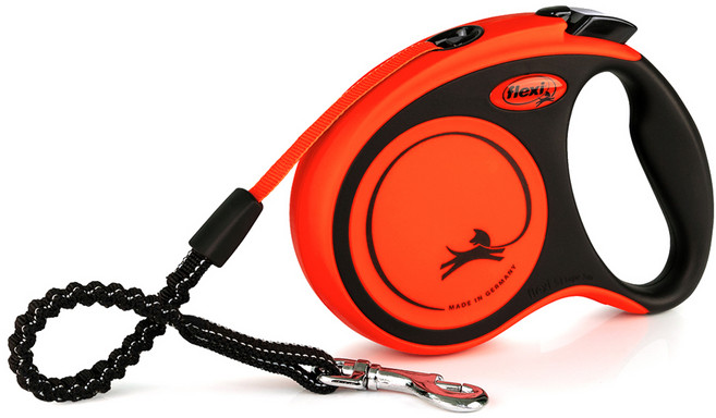 플렉시리드줄 익스트림 테이프 S 강아지 자동리드줄 산책줄 5m, 익스트림 테이프 S 오렌지 5m, 1개