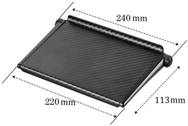 주최자 조정 가능한 TV 화면 상단 선반 컴퓨터 모니터 데스크탑 디스플레이 스탠드 라우터 홀더, L, 1개