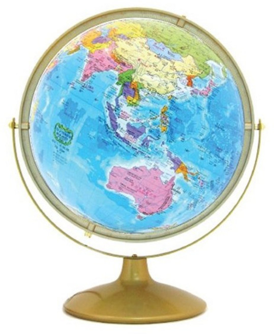 서전지구 대형 상하좌우 360회전 행정도 학습용 지구본