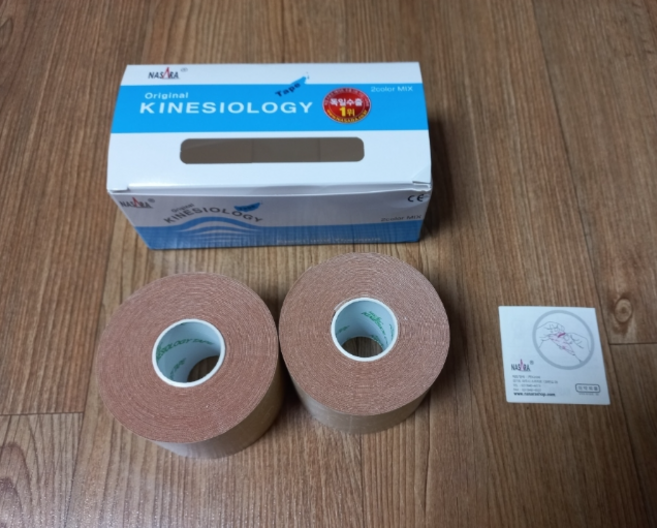 나사라 키네시올로지 오리지날 스포츠 테이프 2p, 4세트