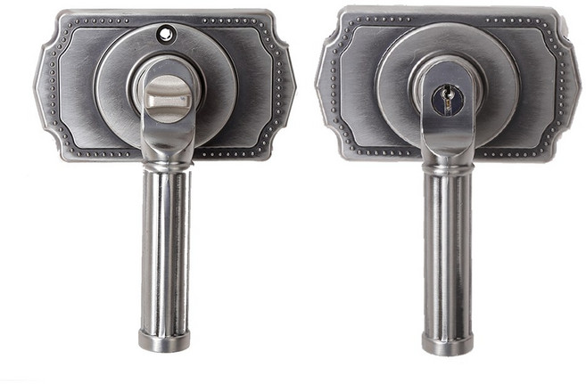 현관문손잡이/레바/1840킹DW/현관용, 1개