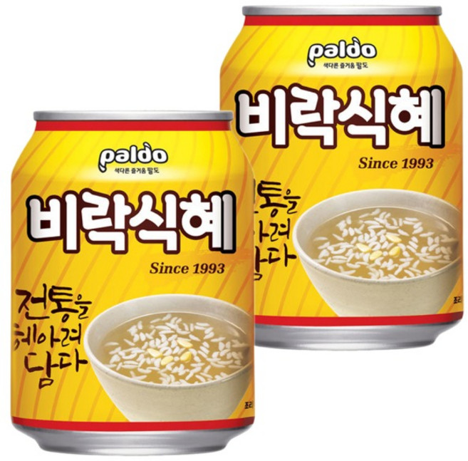 팔도 비락식혜, 238ml, 24개