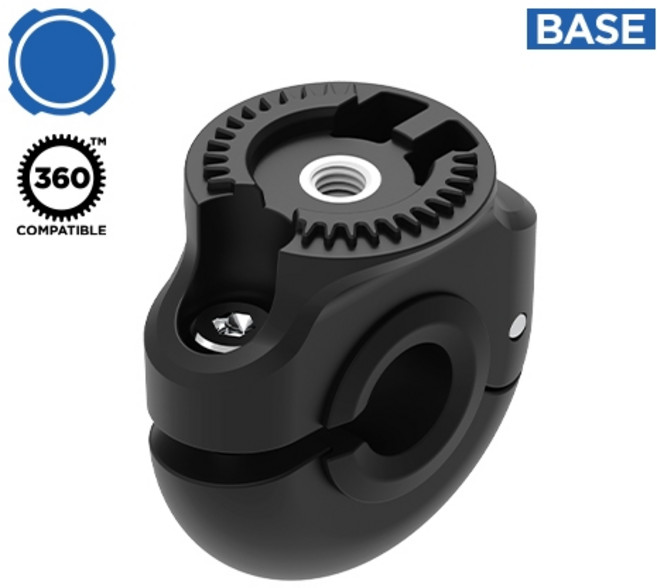 쿼드락 360 Base - Bar Clamp Small V2(20/100) 스마트폰거치대 QUADLOCK 360 베이스 - 바 클램프 스몰 V2(20/100), 바 클램프 스몰 V2, 1개