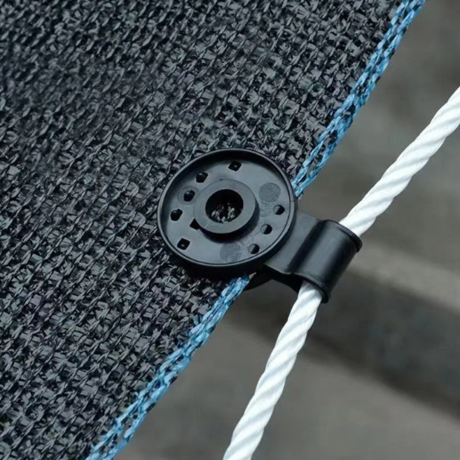 다스몰 천막 차광막 고정 클립 집게, 100개, 블랙(DM)