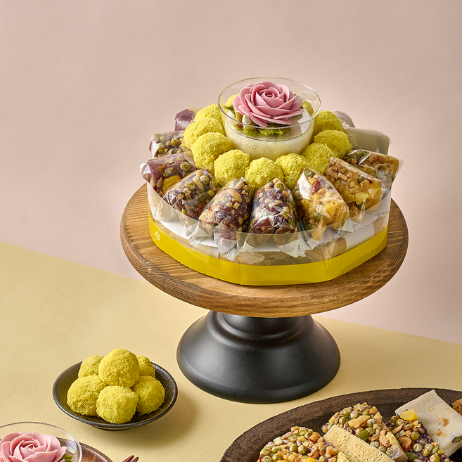 [떡보의하루 본사] 떡케이크 행복담1호 전국150여개 매장 직접배달, 1.459kg, 1개