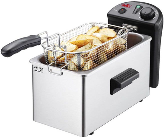 델키 전기 튀김기 6L, DK-201