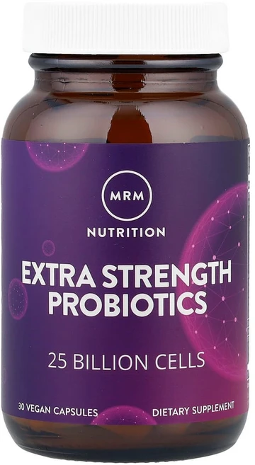 MRM Nutrition 엑스트라 프로바이오틱 활성 배양균 250억 베지 캡슐 30정, 1개 - 쿠팡
