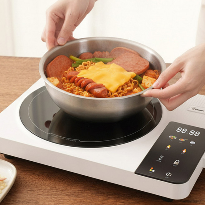 매직쉐프 인덕션 1구 전기레인지 K1 1인 전기인덕션 전기렌지, 일반형