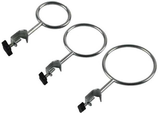 실험용 철제 고정링 3종 세트