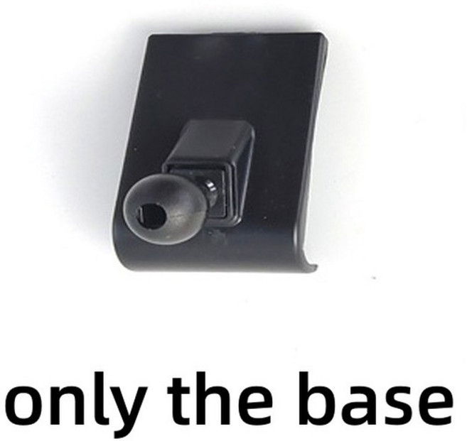 1 세트 ABS 소재 2013 2018 TOYOTA RAV4 RAV 4 MK4 중력 연결 특수 차량용 MOBLIE 스마트 폰 홀더 마운트, 1개, only the base