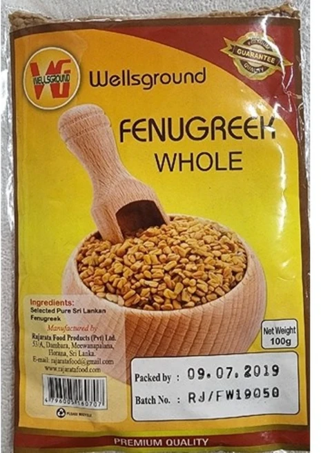 호로파 FENUGREEK WHOLE 100g 스리랑카, 1개 - 쿠팡
