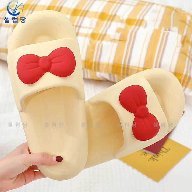 셀럽당 슬리퍼 여 여름 소녀 마음씨 집 사랑스런 욕실 미끄럼 방지 통굽 커플 샌들 남성