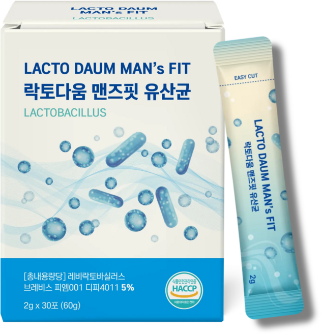 락토다움 맨즈핏 전립선 유산균, 30개, 2g