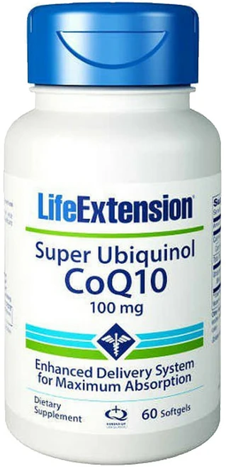 라이프 익스텐션 (Life Extention) 슈퍼 유비퀴놀 코큐텐 100mg 60 소프트젤, 60캡슐, 1개, 60정 - 쿠팡