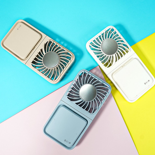 디프 급속 냉각 에어컨 무선 휴대용선풍기 핸디 손선풍기 손풍기, 브라운, C186