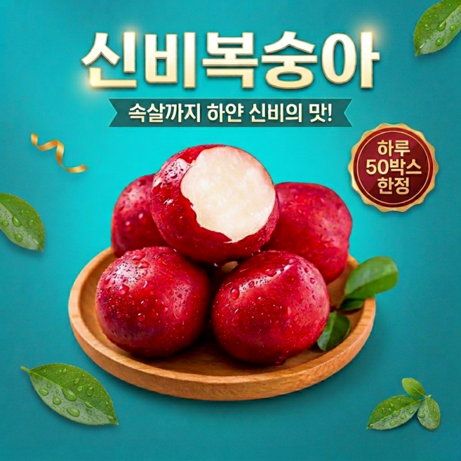 [TIME초특가] 천상의맛 꿀brix 아삭달콤 신비복숭아, 1개, 1kg