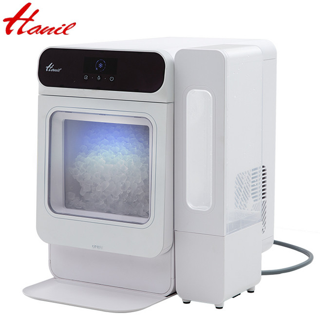한일 20kg 아이스캔디 제빙기 자동세척 미니제빙기 대용량 사무실 가정용 카페 업소용, 화이트컬러