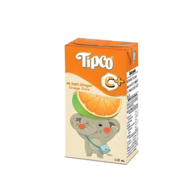 팁코 쇼군 오렌지 어린이 주스, 110ml, 72개 - 쿠팡