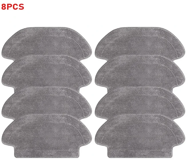 샤오미 미지아 물 2S Pro P 3C S10EUS LDS STYTJ02YM VIOMI V3 SE S12용 천 세척 가능 딥 클린 완벽 호환, 02 8PCS