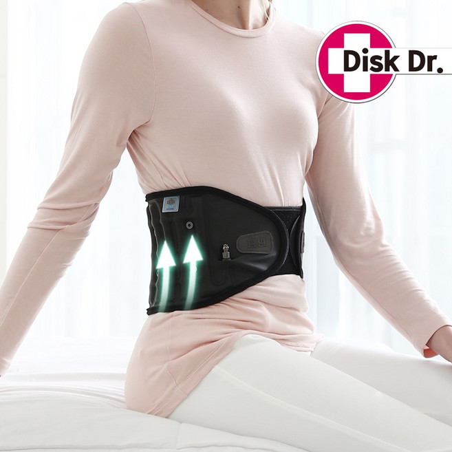 디스크닥터 WG30 G2 공기주입식 허리보호대 의료용 허리 견인치료 도움주는 국내생산 의료기기, 1개