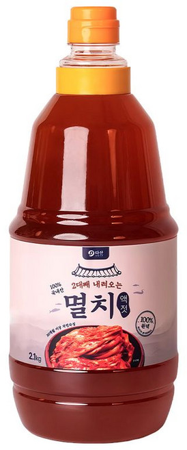 다산 국내산 멸치 액젓, 1개, 1kg