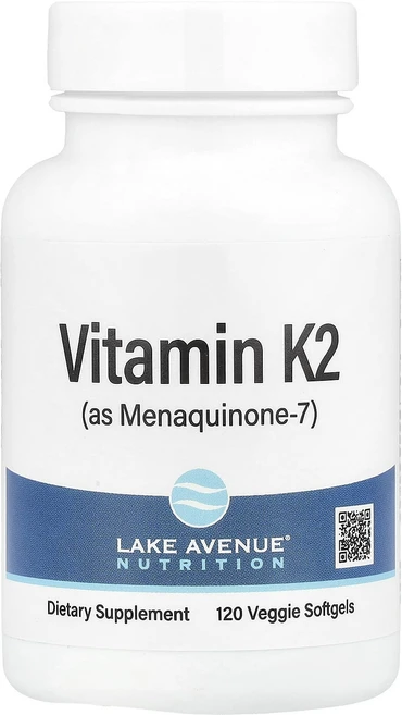 행복하고 건강하게 Lake Avenue Nutrition 비타민K2(메나퀴논-7) 50mcg 베지 소프트젤 120정 백년회로하세요, LakeAvenueNutrition비타민K2메나퀴논75, 1개 - 쿠팡