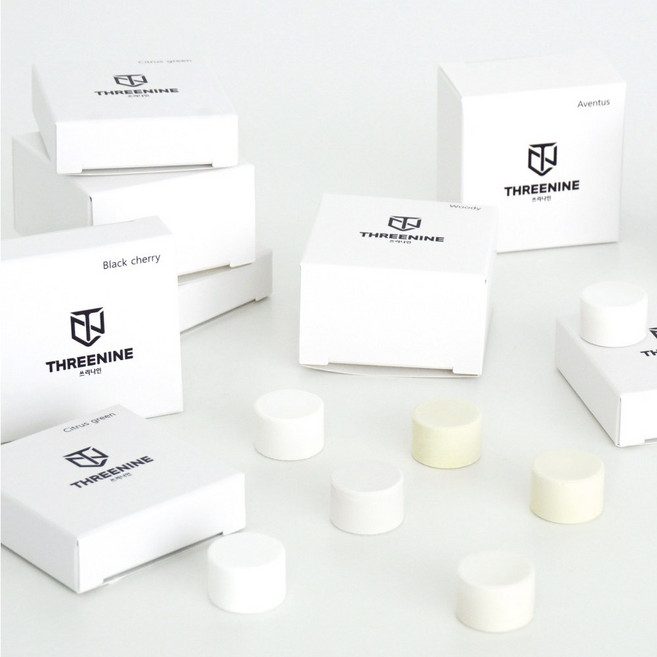 쓰리나인 차량용 방향제 추가향 리필킷 바니버니 전용, 우디, 어벤투스, 1개