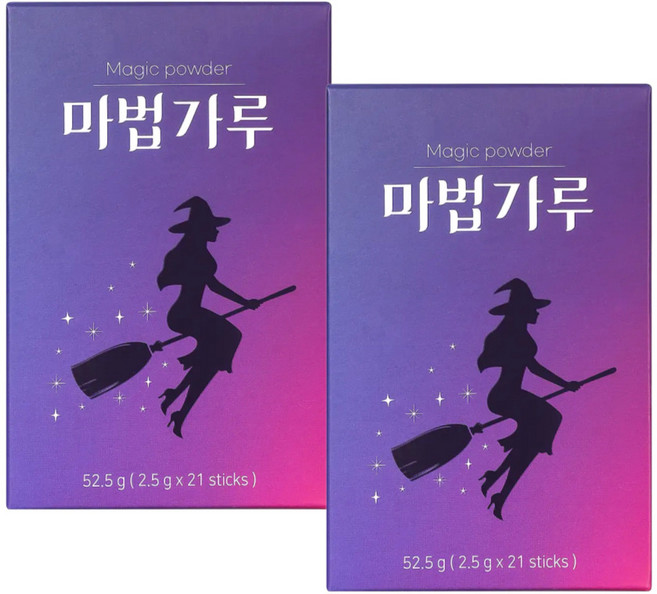 알파cd분말 알파시클로덱스트린 제로파우더 마법가루 식약청인증, 2박스, 21회분