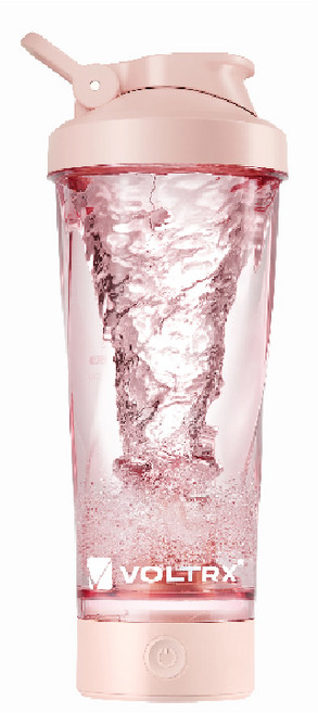 VOLTRX VortexBoost Limited 炫彩電動搖搖杯 700ml IPX5防水, 1個, 粉紅色 龍捲風電動搖搖杯700ml