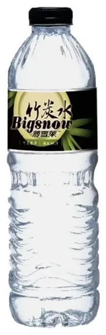 薄雪萊 竹炭水, 24個, 600ml