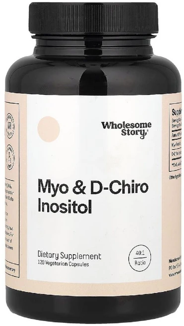 홀섬스토리 미오이노시톨 엽산 비타민D3 120캡슐 카이로 비타민디 MTHF Inositol, 1개, 120정 - 쿠팡