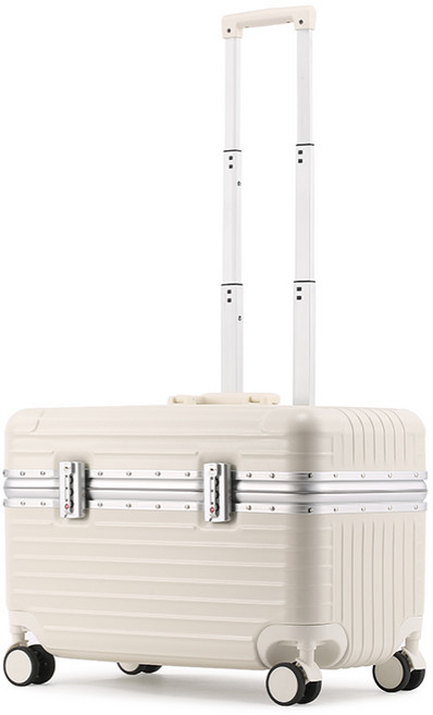 Ramcoco 남녀공용 기내용 상단 개방형 PC 하드 캐리어