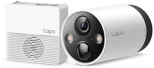 티피링크 스마트 무선 보안 배터리 충전형 카메라 시스템, C420S1, 1개