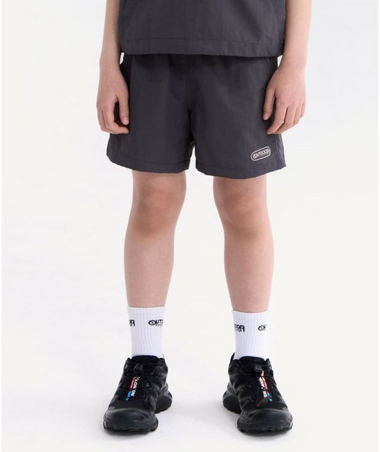 아웃도어프로덕츠 키즈 아노락 우븐 쇼츠 딥그레이 OD252BHP03 Y