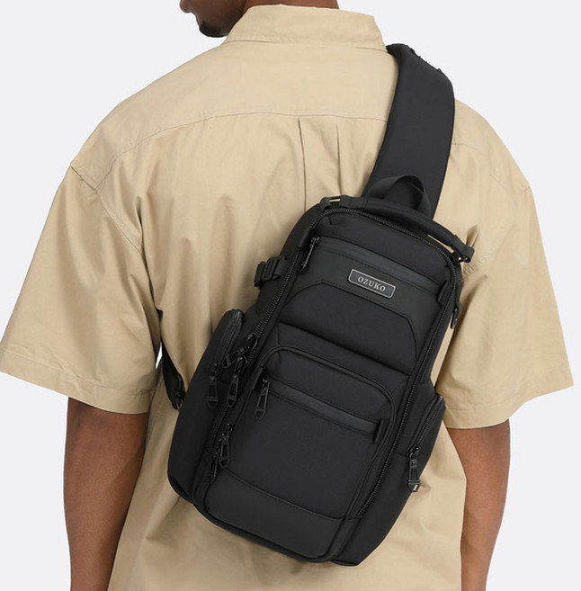 오주코 밀리터리 슬링백 메신저백 어깨가방 전술 군인 군용 크로스백 여행용 앞가방