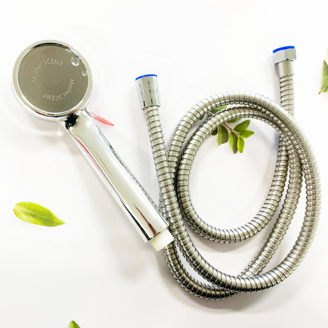 마더센트 회오리 샤워기 + 샤워호스 1.5m 세트, 1세트