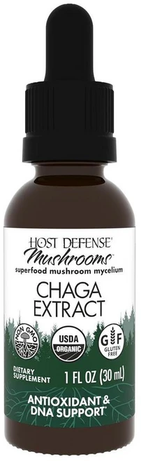 호스트 디펜스 차가 버섯 추출물 액상 Host Defense Chaga Extract, 1개, 30ml - 쿠팡