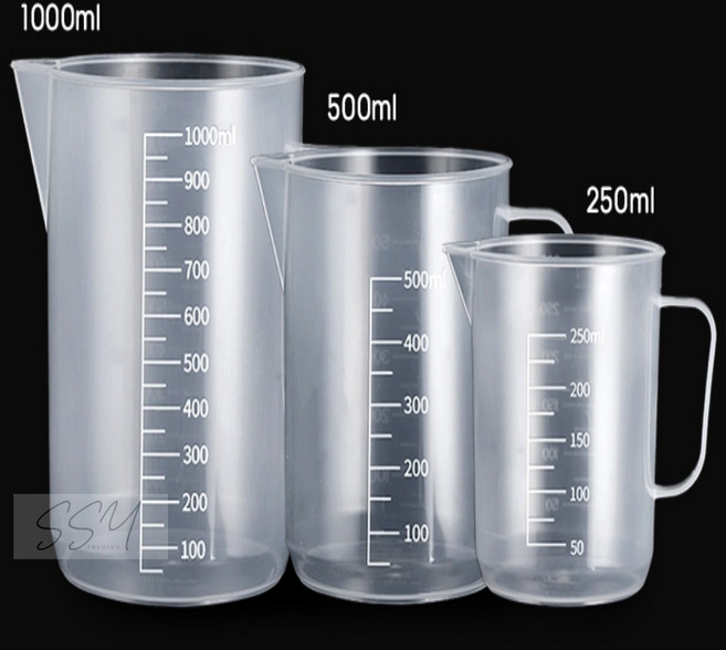 계량컵 믹싱컵 측정컵 플라스틱눈금컵, 1000ml