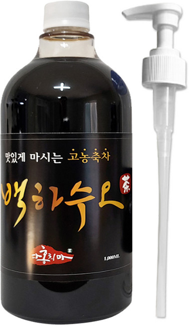 홍치마 대용량 백하수오차 진한 고농축 백하수오 원액 액상 1000ml 다홍치마 (물병 X), 1L, 1개
