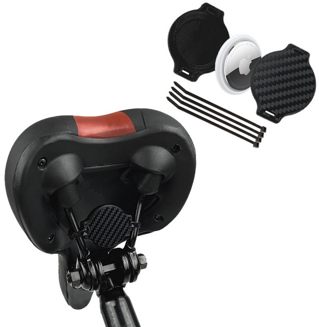 에어태그 자전거 안장 케이스 도난방지 2세대 호환, 1개