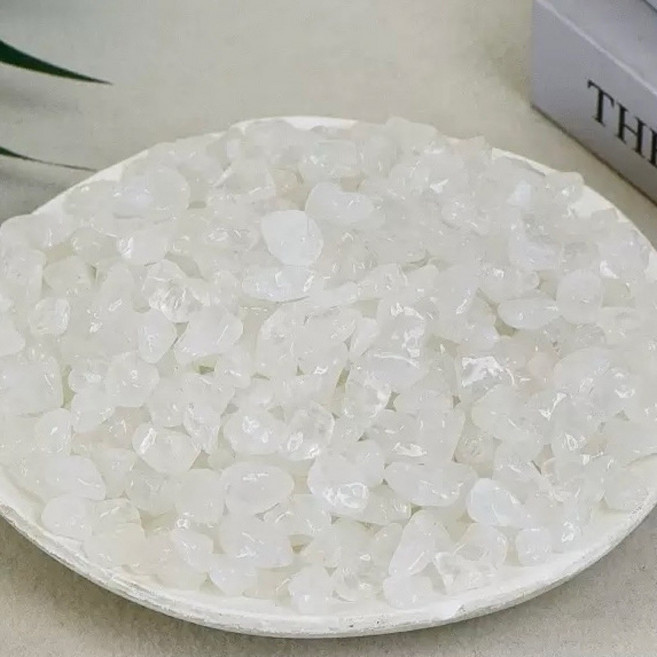 無名精選 白水晶碎石 9～12mm 100克 能量消磁石 提升專注健康和平, 1個, 白水晶9～12mm(100g)