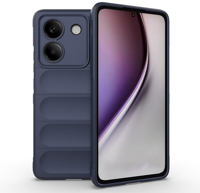 Funda 샤오미 호환 Poco M7 Pro 5G 소프트 실리콘 충격 방지 케이스 PocoM7Pro Poko Little M 7 M7Pro 렌즈 보호 커버, For Poco M7 Pro, HKhd-Dark Blue