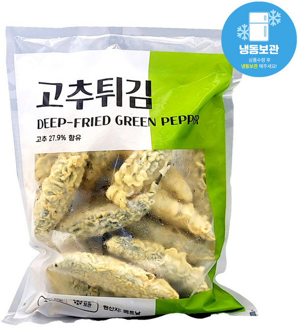 농우 고추튀김 (냉동) 1KG, 1개